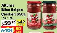 ALTUNSA BİBER SALÇASI ALTUNSA BİBER SALÇASI
